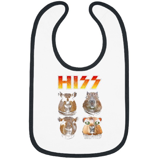 capybaras Mammal Hiss capybaras Animals Lover Cute Kawai Classic Art Bibs