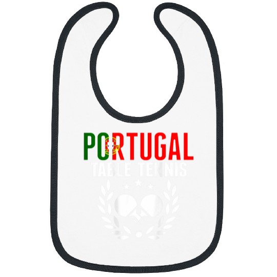 Sport Ping Pong Portugal Ping Pong Lovers Portuguese Table Tennis Supporters Bibs
