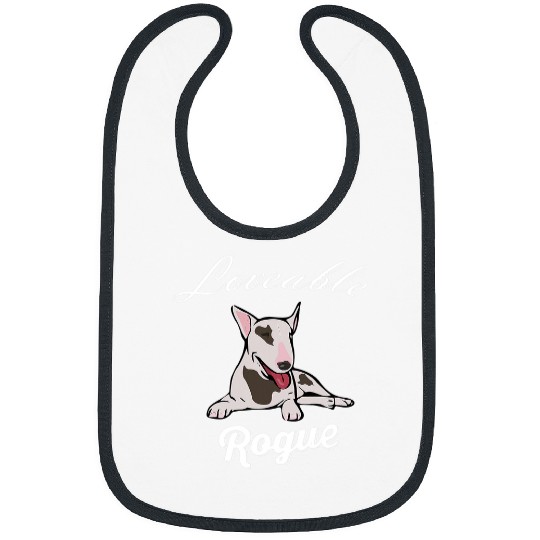 Bull Terrier Pet Loveable Rogue Bull Terrier 359 Bibs