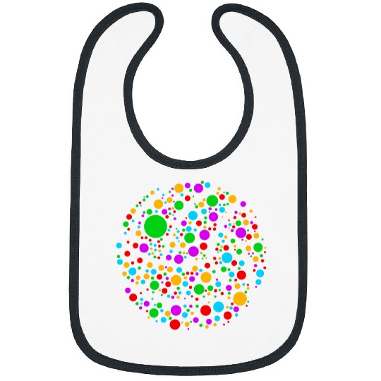 Sport Volleyball Colorful Polka Dot Volleyball Lover International Dot Day Bibs