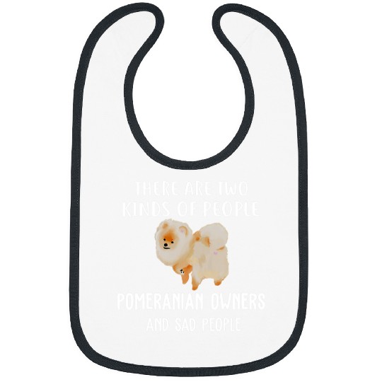 Pomeranian Pet Apparel Sad People Pomeranian Puppy Bibs