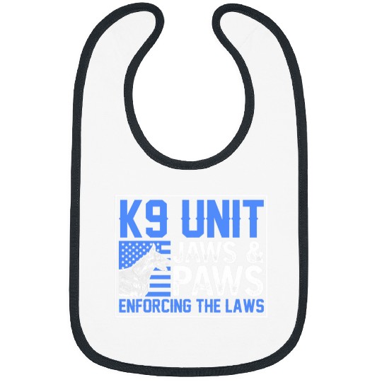 K9 Pet Police Officer K9 Unit Jaws And Paws Enforcing The Laws Bibs