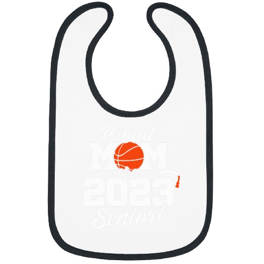 Sport Basketball Senior Year Basketball Mom Class of Senior Bibs