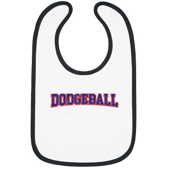 Sport Dodgeball Coachs Definition Funny Dodgeball Player Humor Bibs