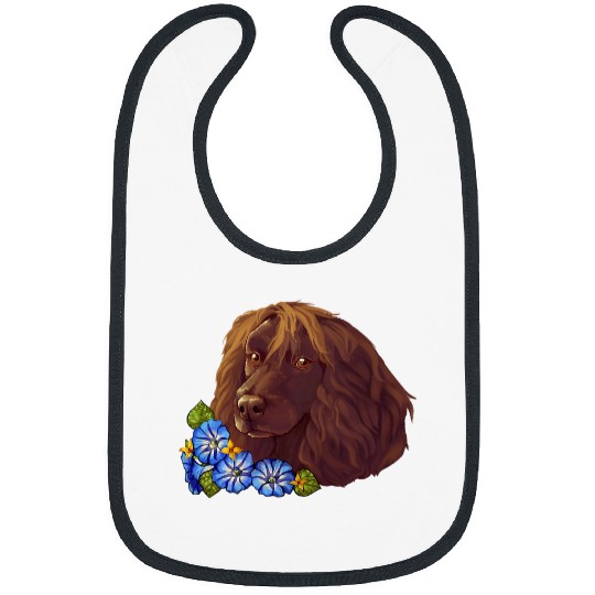 Boykin Spaniel Pet BoykinSpanielMorningGlory Bibs