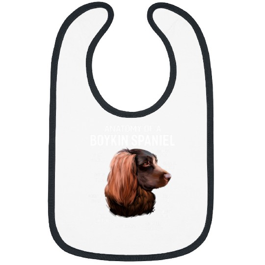 Boykin Spaniel Pet Dogs 365 Anatomy of a Boykin Spaniel Dog Funny Gif Bibs
