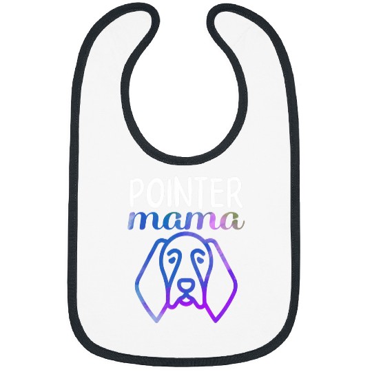 German Shorthaired Pet Pointer Mama German Shorthaired Dog Mom GSP Mama Mothers Day Bibs