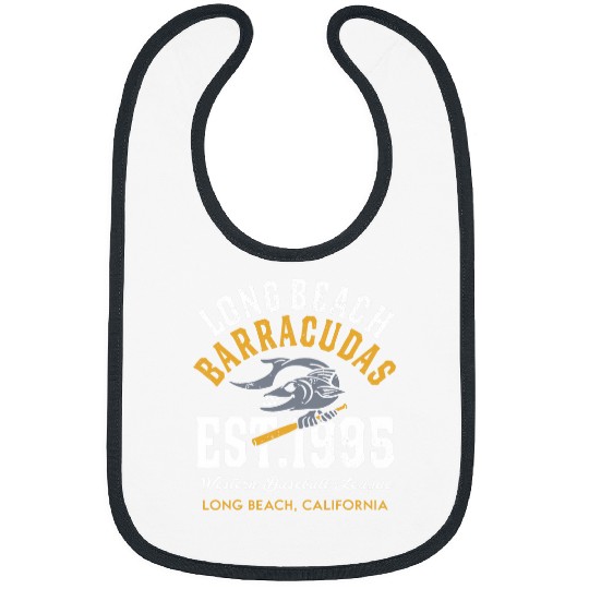 Sport Baseball Long Beach Barracudas californiasDefunct Baseball Unisex Bibs