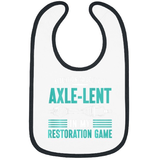 Backprint Muscle Car Car Mechanic Auto Detailing Bibs