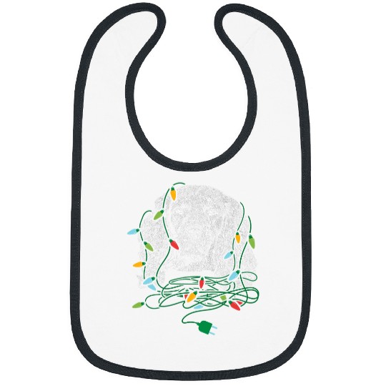 Boykin Spaniel Pet Christmas Lights Boykin Spaniel Bibs