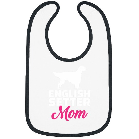 English Setter Pet English Setter mom Bibs