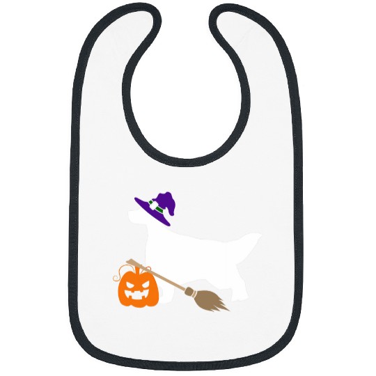 English Setter Pet English Setter Witch Hat Halloween Dog Costume Bibs