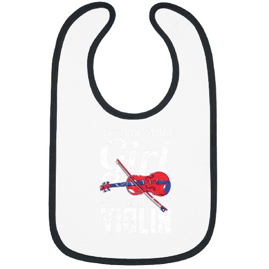 Funny Violin Player Music Violinist Girls Women Orchestra Violin Bibs