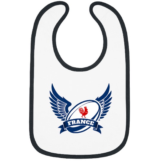 Sport Rugby French Rugby Ball With Wings France Rugby Bibs