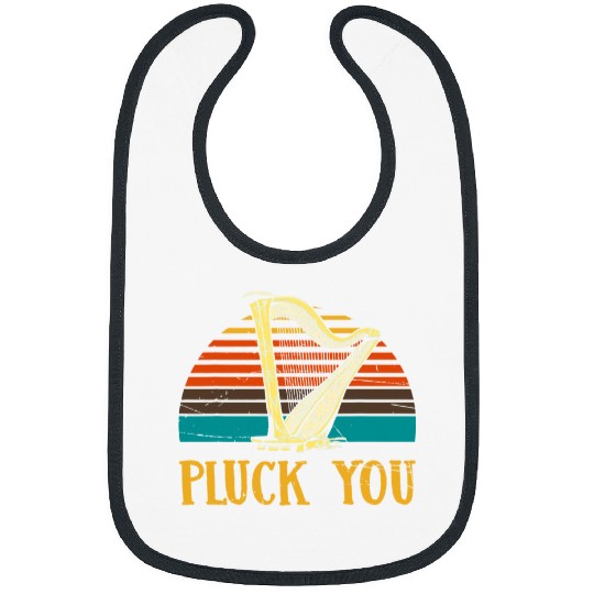 Harp Player For Harp Girl Harpist Orchestra Musician Musical 1 Bibs