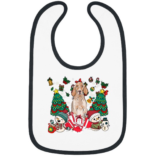 English Setter Pet English Setter Funny Christmas Dog 1 Bibs