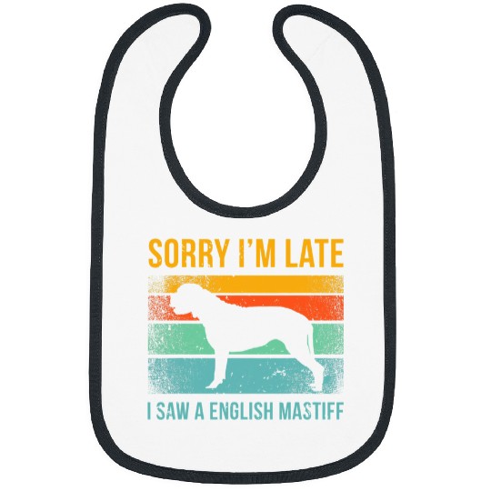 English Mastiff Pet Dog Pet Owner Neapolitan Mastiff Joke Bibs