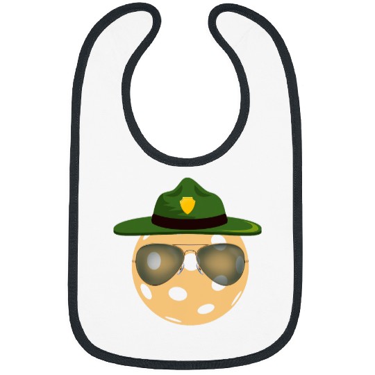 Sport Pickleball Funny Park Ranger Pickleball Lover Player Coachs Fan Bibs