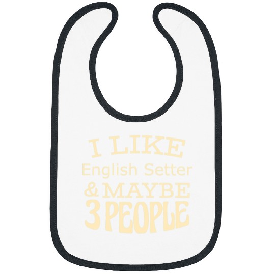 English Setter Pet I like English Setter maybe 3 people Bibs