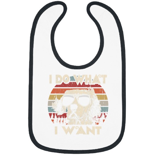 English Setter Pet I do what I want funny English Setter vintages Retro 8 Bibs