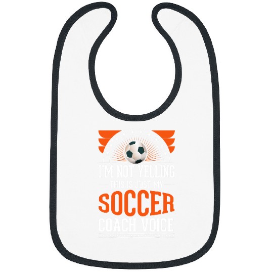 Sport Soccer Im Not Yelling This Is Just Voice Soccer Coach Bibs
