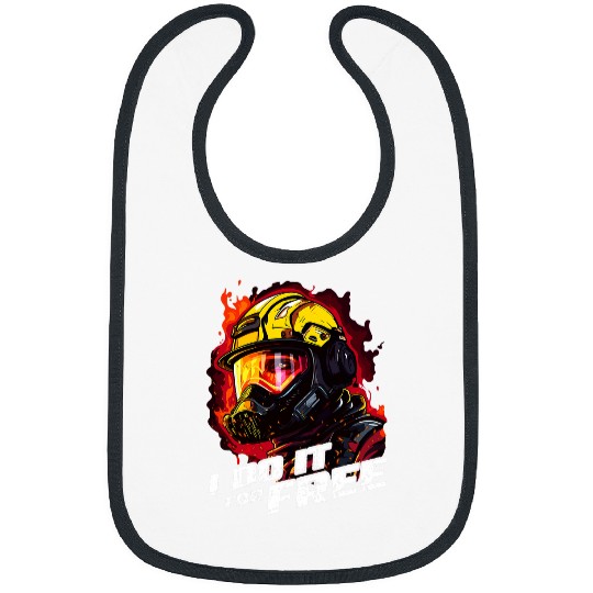 I Do It For frees Volunteer Fireman Volunteer Firefighter Bibs