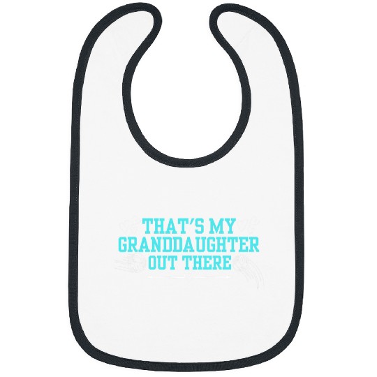Sport Volleyball Thats My Granddaughter Out There Volleyball Grandparents Bibs
