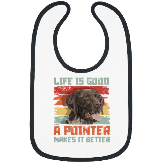 German Shorthaired Pet s gsp dog dad dog mom pointer Bibs