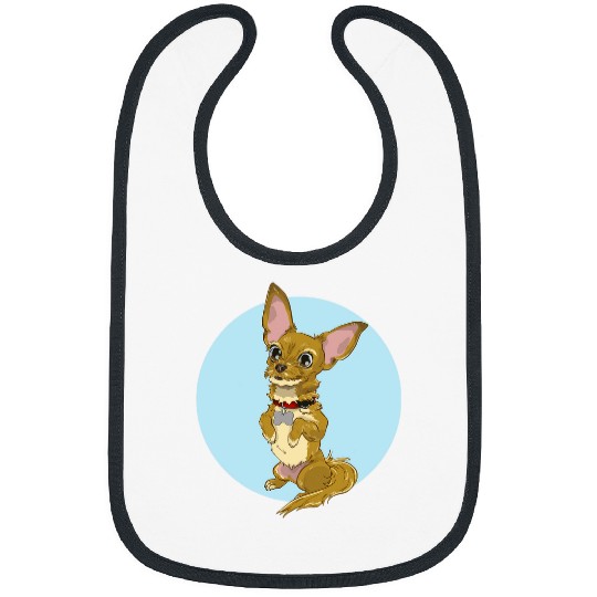 Chihuahua Pet Cute Chihuahua Yorkie Chorkie Puppy Bibs