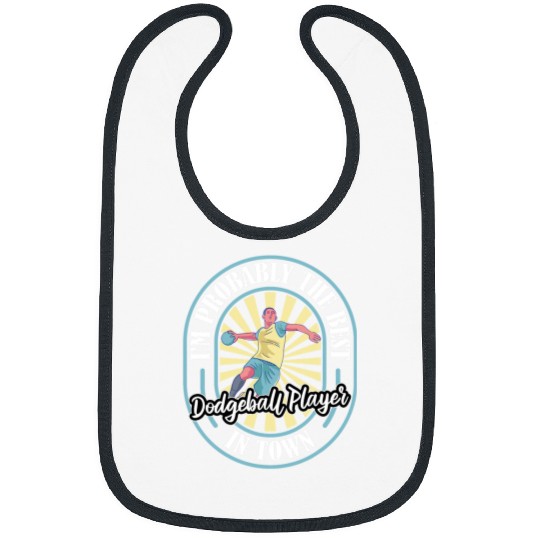 Sport Dodgeball Humor Player Team Dodgeball Bibs