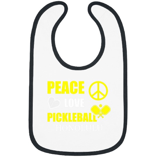 Sport Pickleball PEACE LOVE PICKLEBALL HONOLULU Bibs