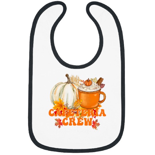Cafeteria Crew Custodian Squad School Cleaning Staff Fall Bibs