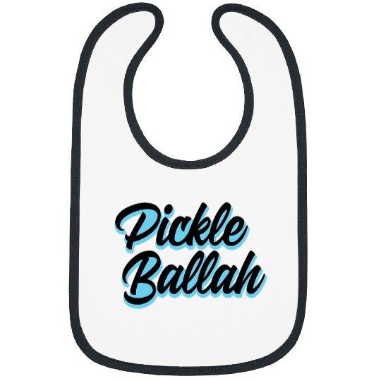 Sport Pickleball Sports Pickleball Player Pickleball Lover Pickle Ballah Bibs