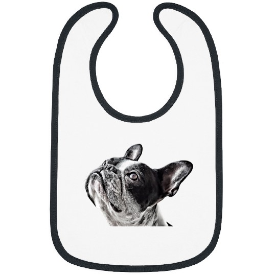 French Bulldog Pet Frenchie Dog Dog Portrait Graphic Novel French Bulldog French Bulldog Bibs