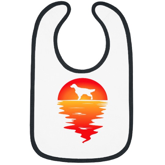 English Setter Pet Sunset English Setter Bibs