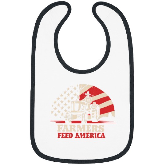 For a Farmer America Needs Farmers Feed USA support Farmers Bibs