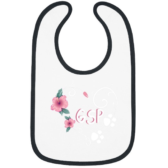 German Shorthaired Pet Womens German Shorthair Pointer GSP MOM Gift Mother Women 2 Bibs