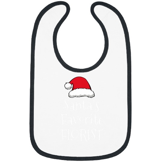 Discover Santas Favorite Florist 2Christmas Funny Gift Pajama Xmas Bibs