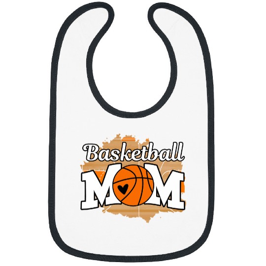 Womens Basketball Mom Sport Team Game Day Fan Coachs Mothers Day 4 Bibs