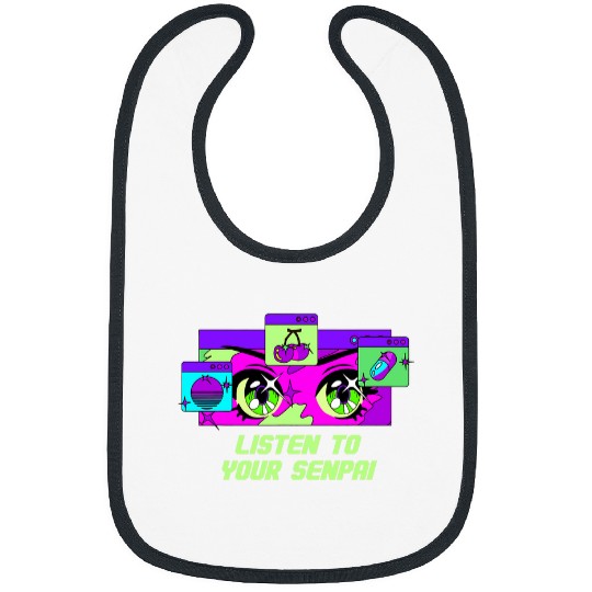 Listen to Your Senpai Anime Lover Trainer Otaku Training 1 Bibs