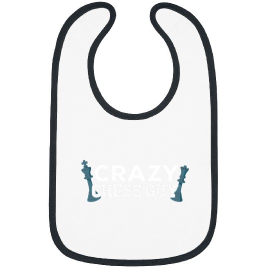 crazys Chess Guy I Chess Tournament Chess Coach Bibs