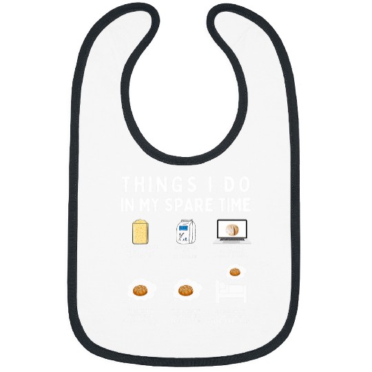 Baking Men Women Kids Sourdough Baker Bread Lover Bibs