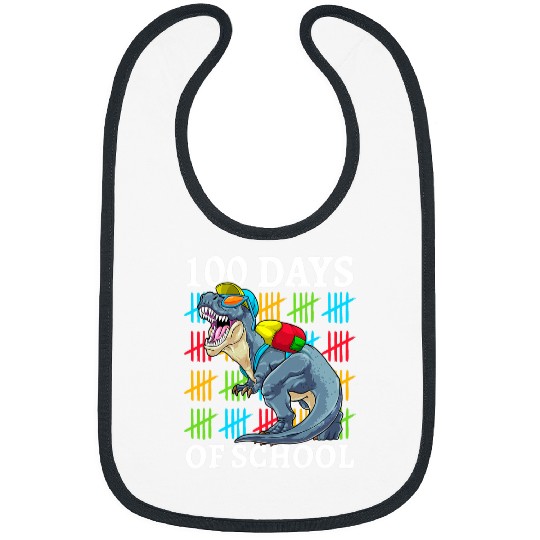 Dinosaur Pet 100 Days of School Dinosaur TRex 100th Day Of School Dino Bibs