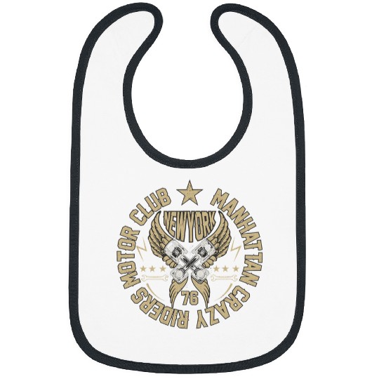 Manhattan Motorcycle Biker Club Workshop Men and Women Bibs