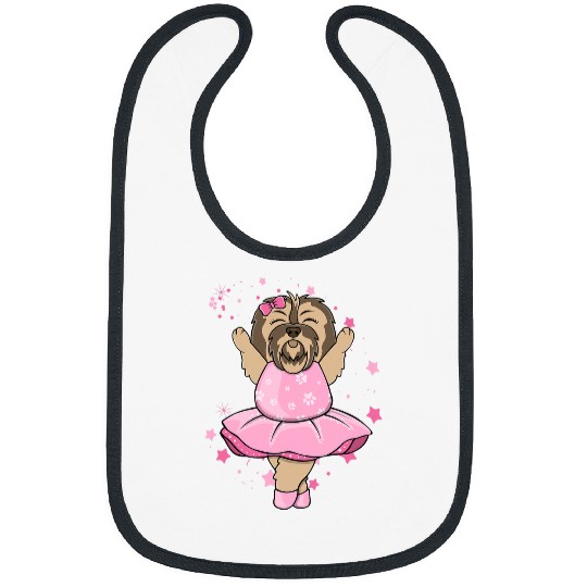 Sweet pink Ballerina Havanese Dog Ballett in Tutu Bibs