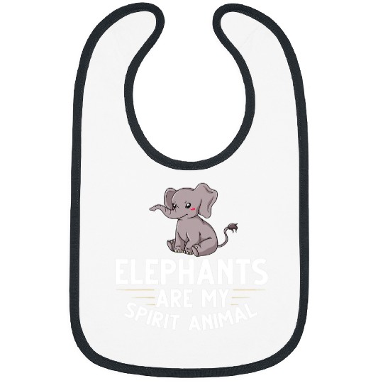 Elephant Mammal Animal Funny Ear Cute Baby Bibs