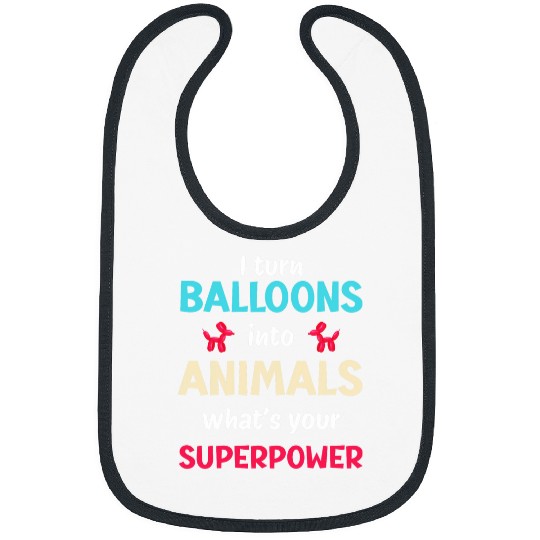 Funny Balloon Artist Balloon Animal Twister 3 Bibs