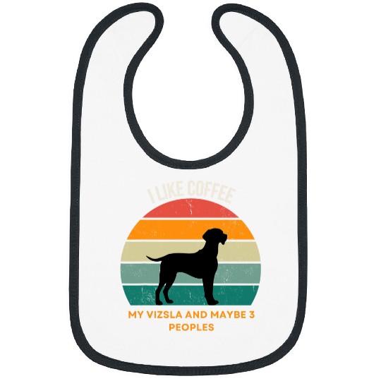 funny Hungarian Magyar Vizsla dog for a Vizsla Lover Bibs