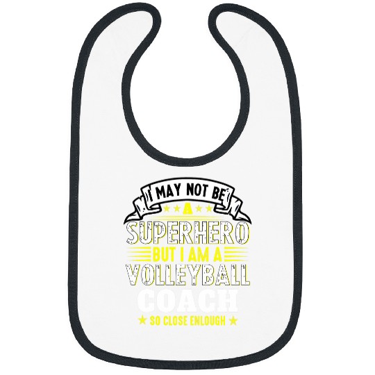 Volley Coaching Team Superhero Volleyball Coach Bibs