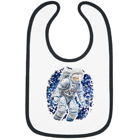 Astronaut Planet Solar System Boys Girls Funny Space Suit 12 Bibs